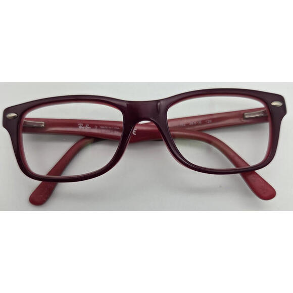 Ray Ban RB1531 3592 Youth Burgundy/Red Eyeglasses FRAMES ONLY 46-16-125 Kids - Picture 1 of 16